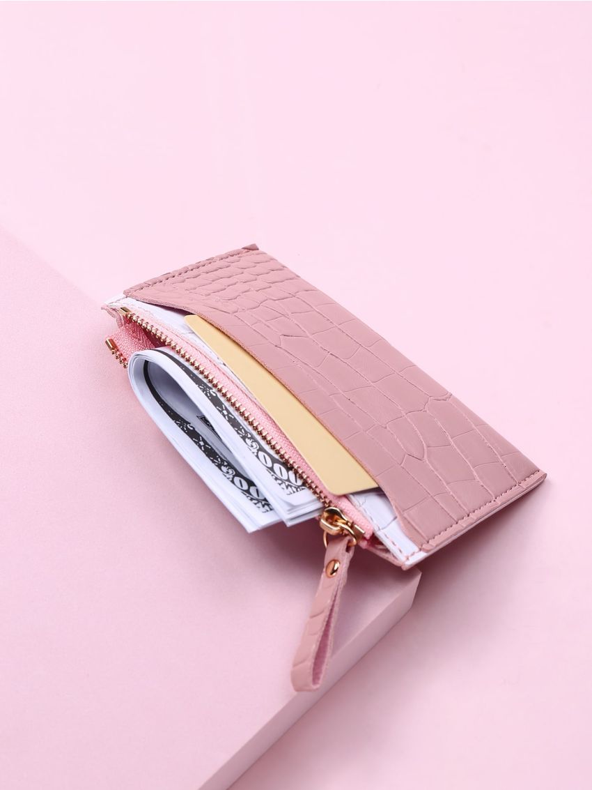 Crocodile Embossed Card Holder