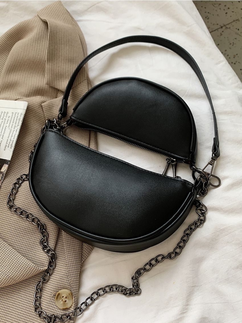 Minimalist Chain Saddle Bag