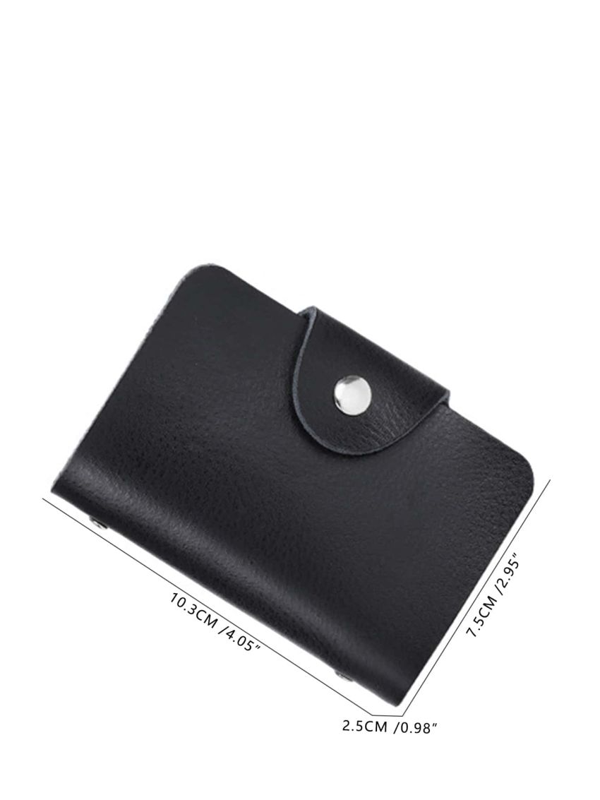 Credit Card Holder Business Bank Card Pocket PVC Large Capacity Card Cash Storage Clip Organizer Case Wallet Cardholder
