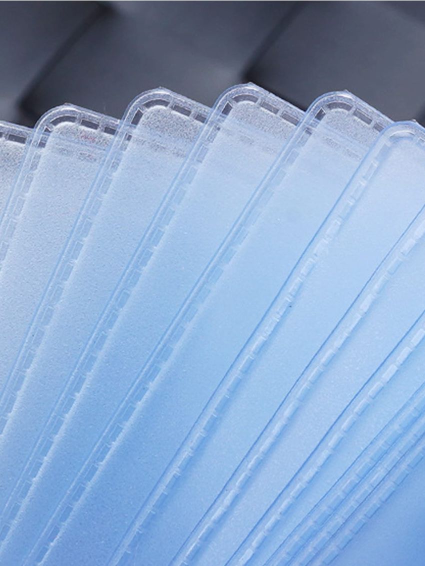 Credit Card Holder Business Bank Card Pocket PVC Large Capacity Card Cash Storage Clip Organizer Case Wallet Cardholder