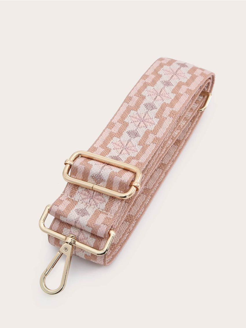 Geometric Pattern Bag Strap
