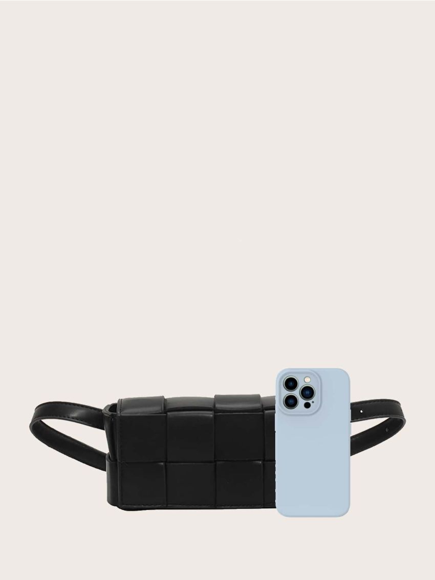 Mini Braided Design Square Bag