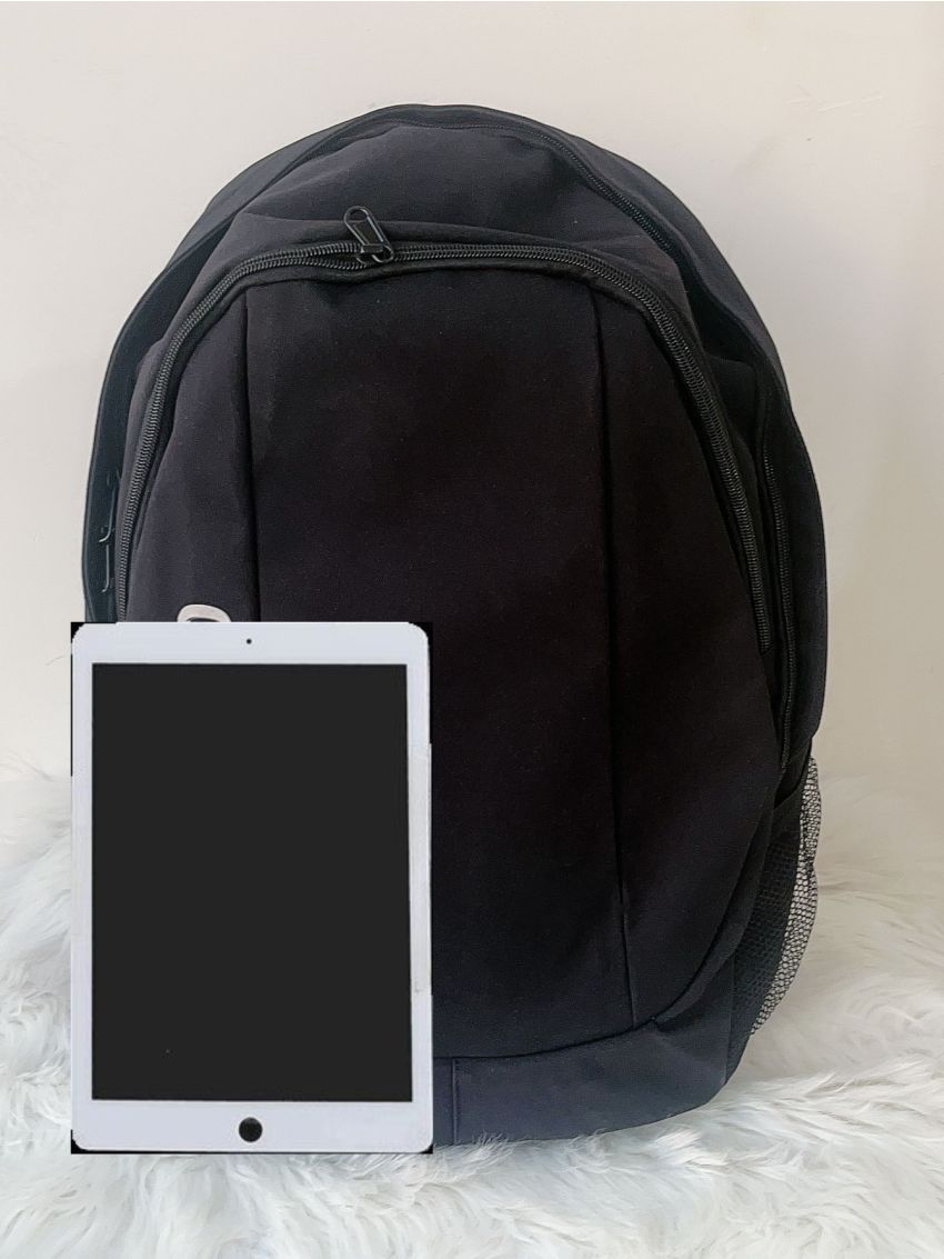 Letter Graphic Classic Backpack