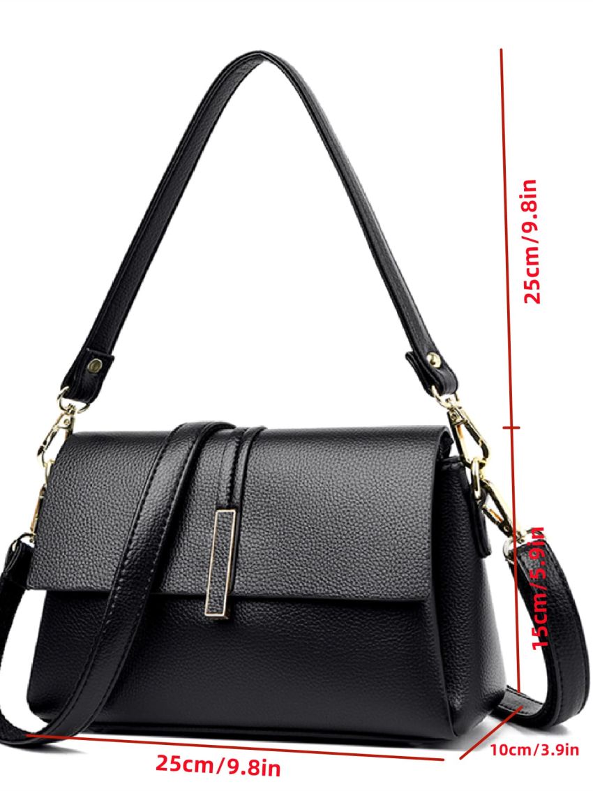 Minimalist Flap Square Bag