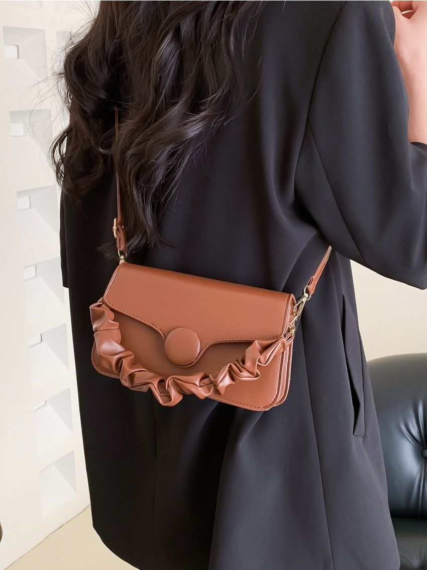 Minimalist Flap Square Bag