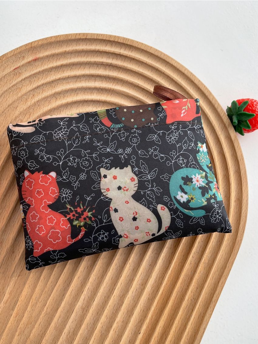 Cartoon Graphic Shopper Bag