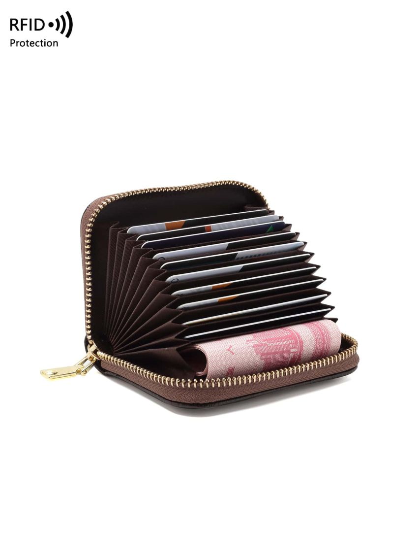 Litchi Embossed Card Holder