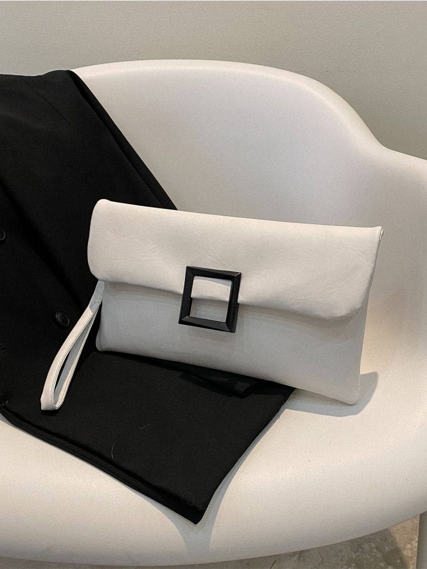 Minimalist Flap Square Bag