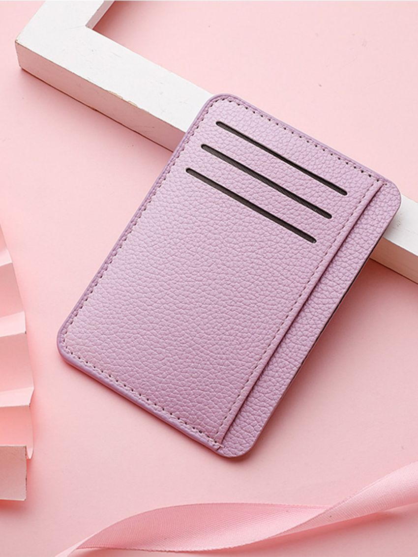 9 Card Slots Ultra-thin Zipper Credit Card Holder Men's Wallet Slim Simplicity Coin Purse Wallet Cardholder Bag