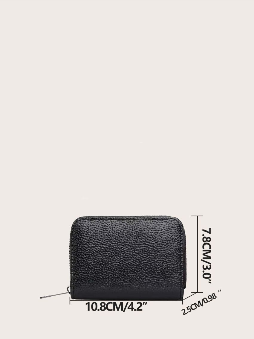 Business Card Holder Wallet Women Men Gray Bank ID Credit Card Holder 20 Bits Card Wallet PU