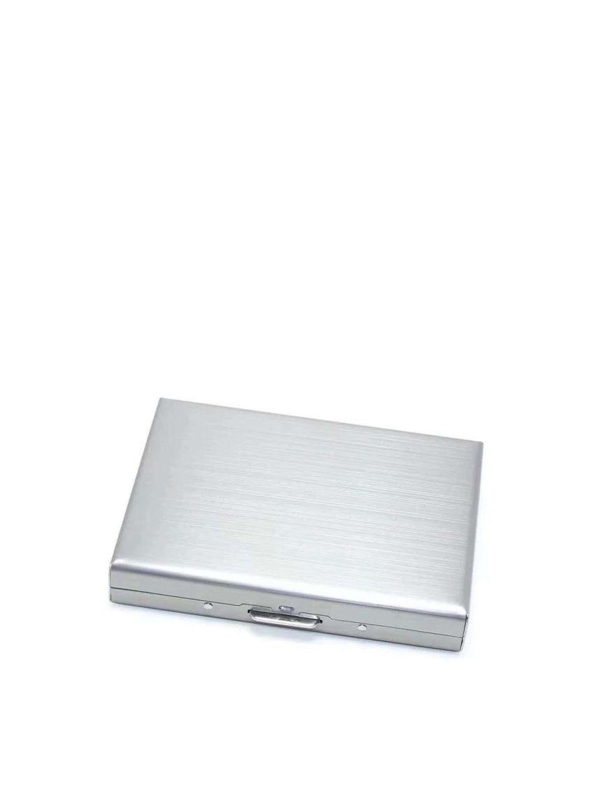 Card Holder Men RFID Blocking Metal Slim Wallet Money Bag Anti-scan Credit Card Holder