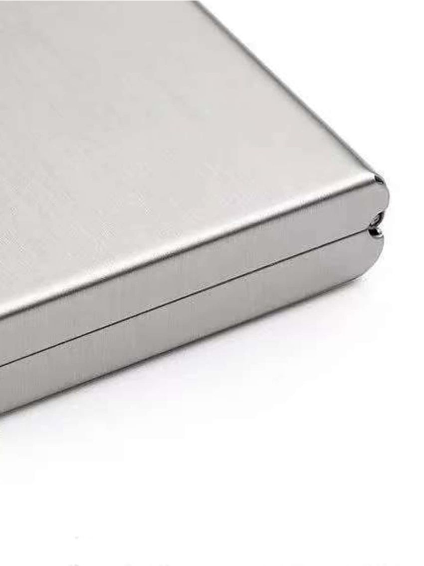 Card Holder Men RFID Blocking Metal Slim Wallet Money Bag Anti-scan Credit Card Holder