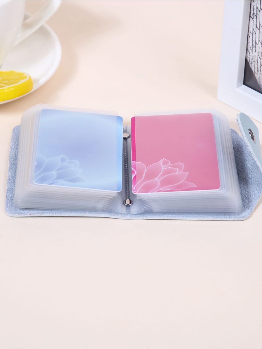 Minimalist Multiple Card Slots Studded Decor