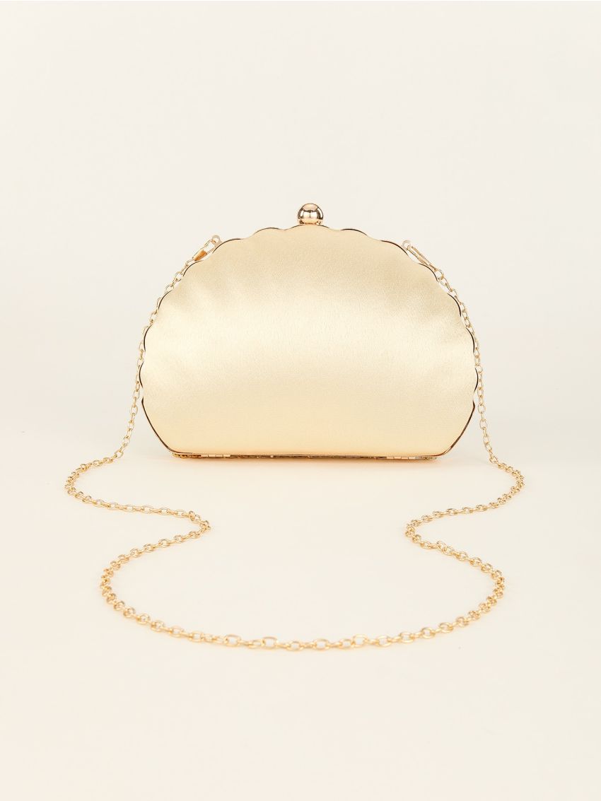 Mini Sequin Decor Chain Box Bag