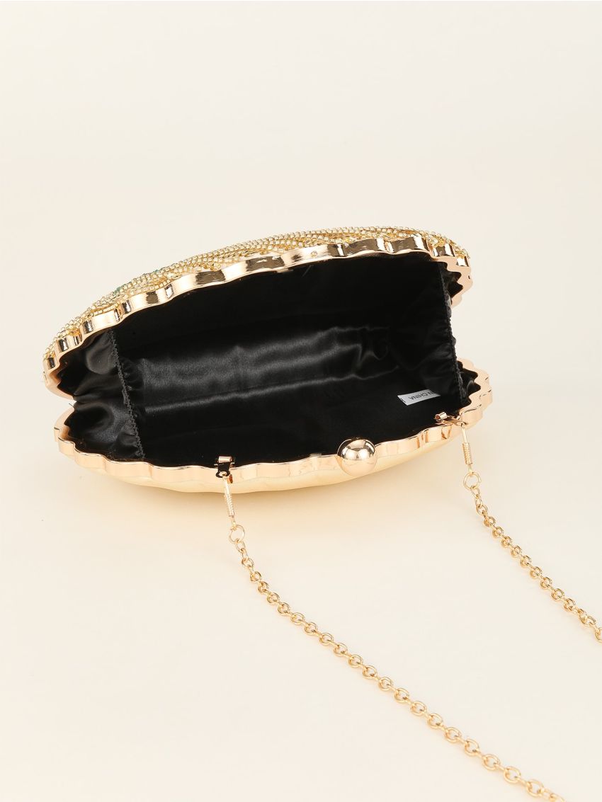Mini Sequin Decor Chain Box Bag