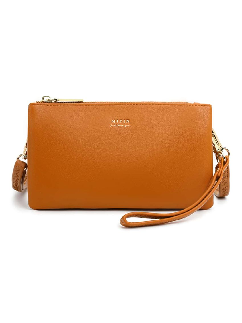 Letter Print Phone Wallet