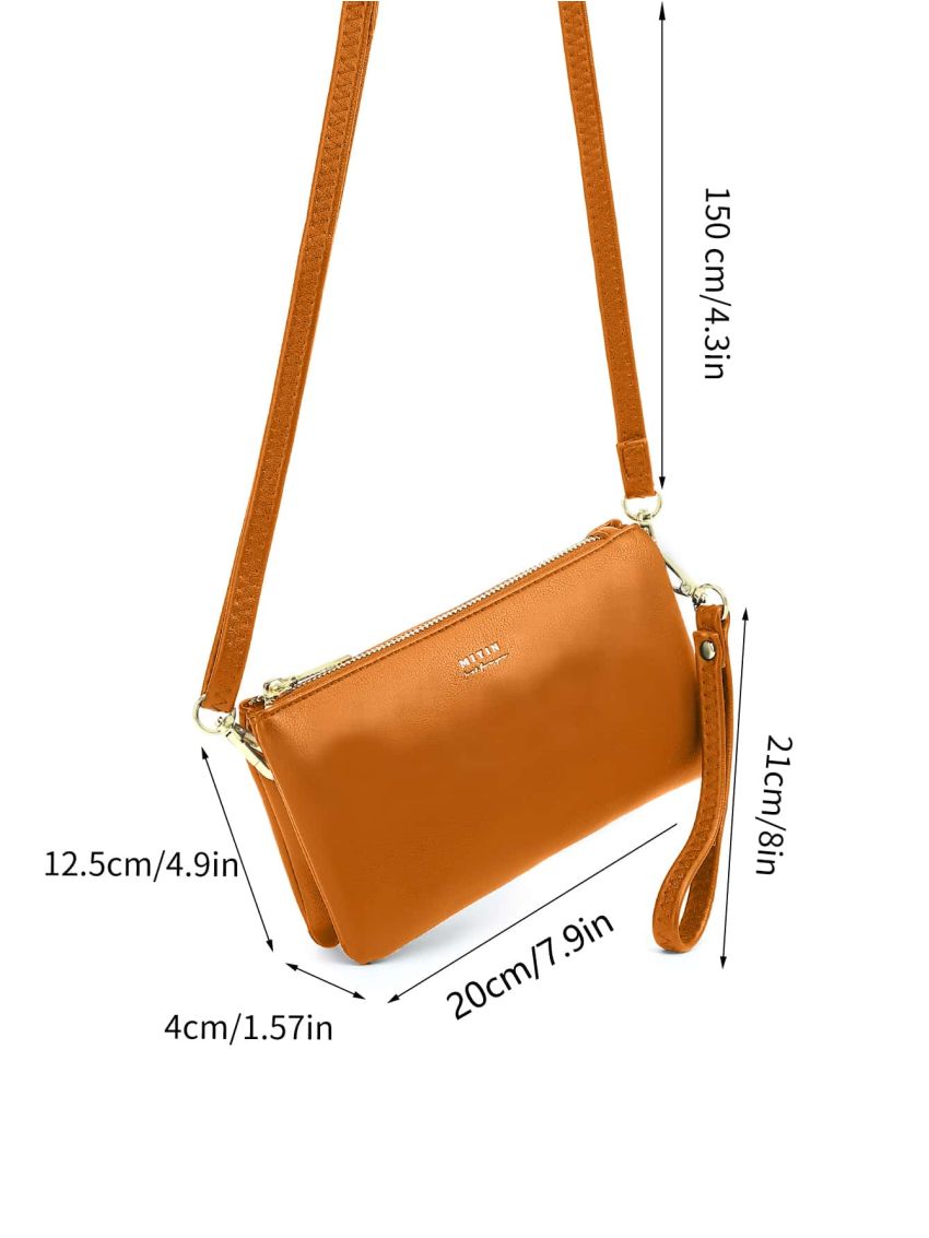 Letter Print Phone Wallet