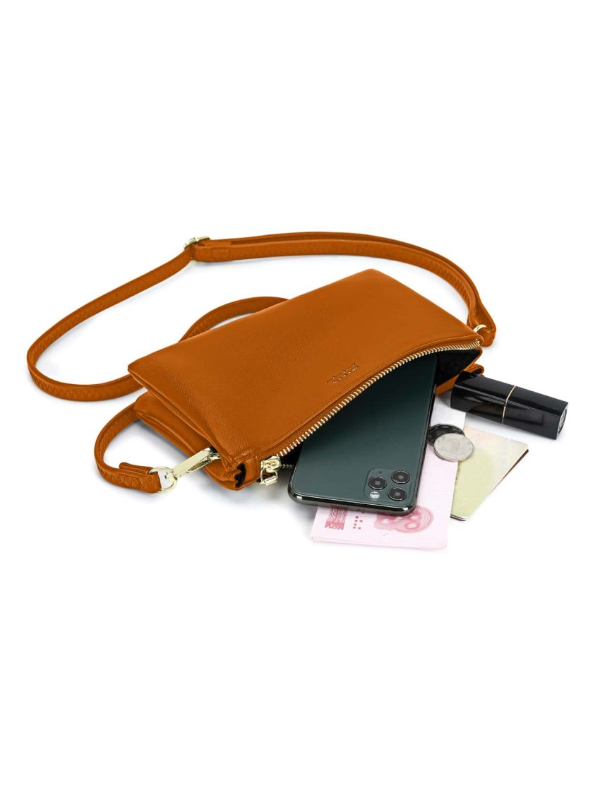 Letter Print Phone Wallet