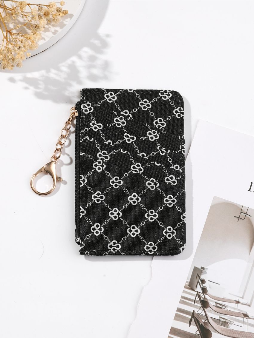 Floral Pattern Card Holder