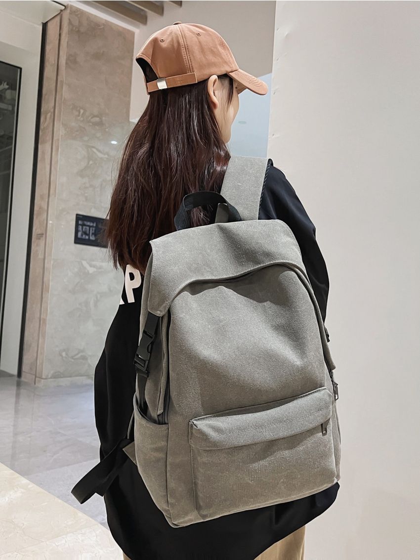 Minimalist Pocket Front Backpack
