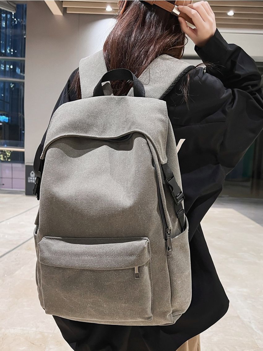 Minimalist Pocket Front Backpack
