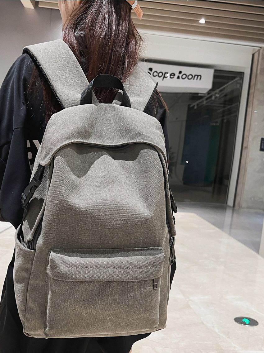 Minimalist Pocket Front Backpack