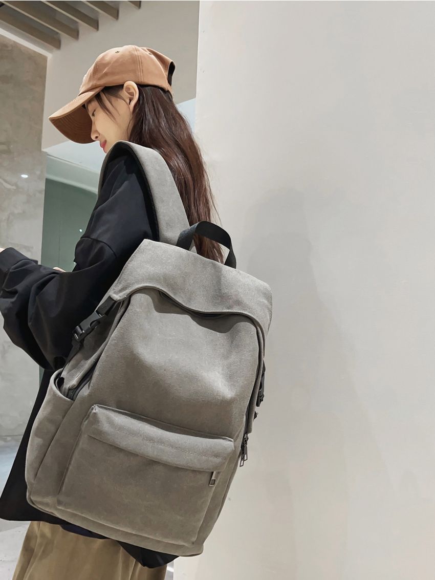 Minimalist Pocket Front Backpack