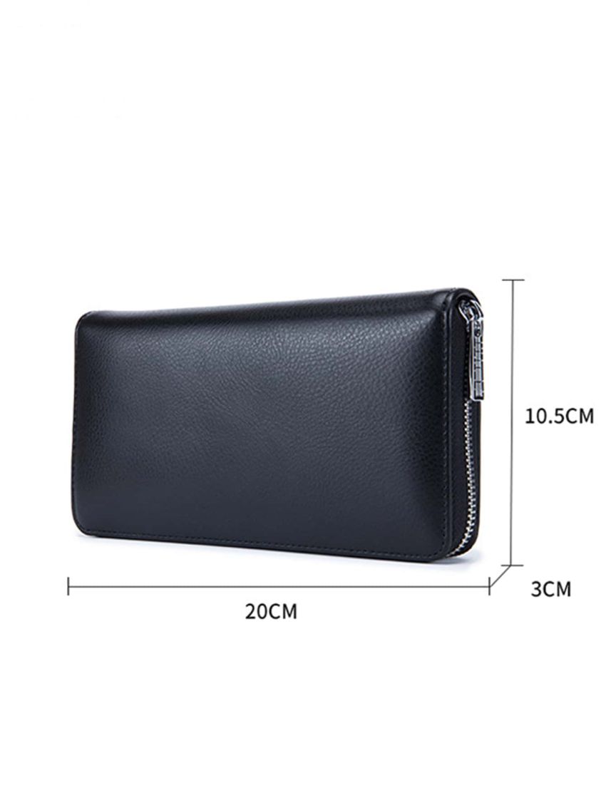 New PU Women Wallet Female Long RFID Anti Theft Purse Phone Bag Money Bag