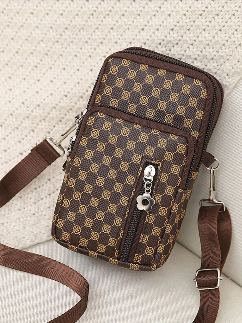 Geometric Pattern Phone Wallet