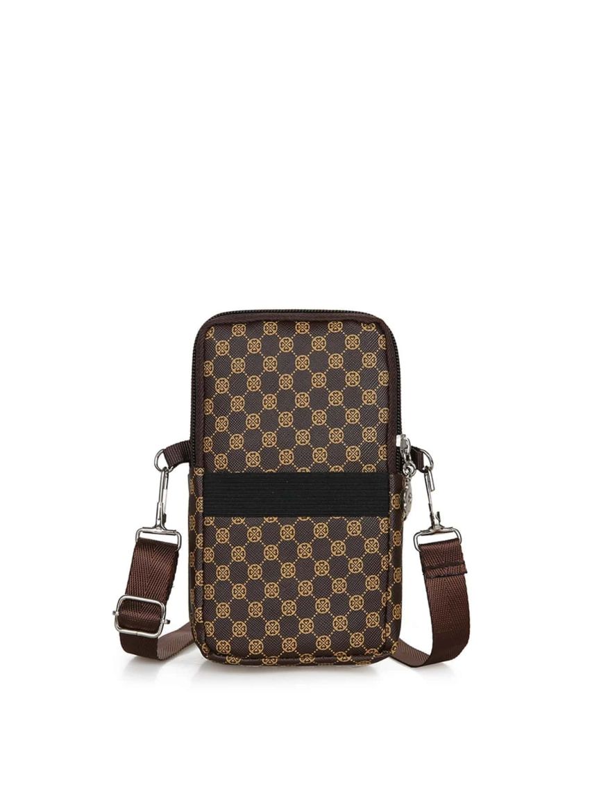 Geometric Pattern Phone Wallet