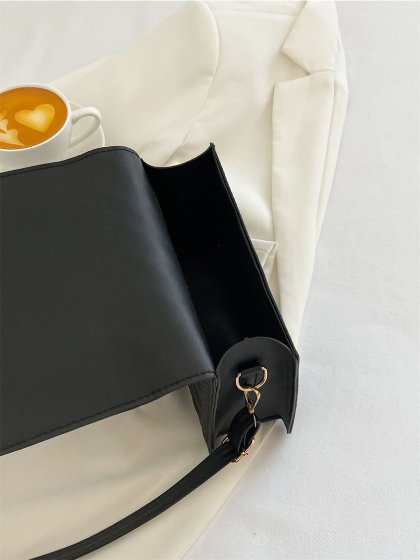 Mini Quilted Heart Decor Flap Square Bag