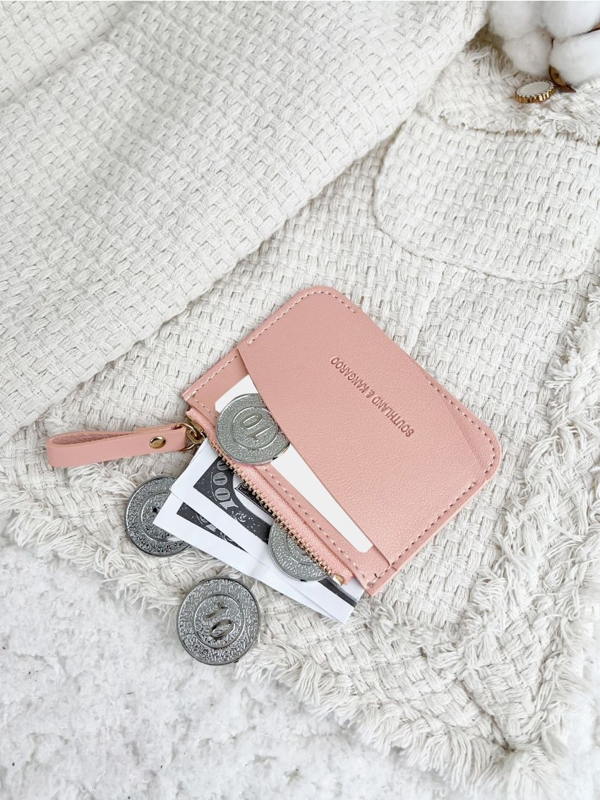 Letter Embossed Card Holder