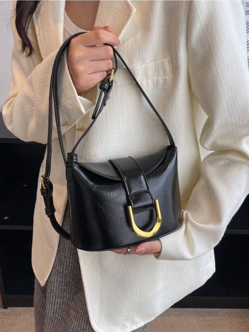 Mini Metal Decor Bucket Bag