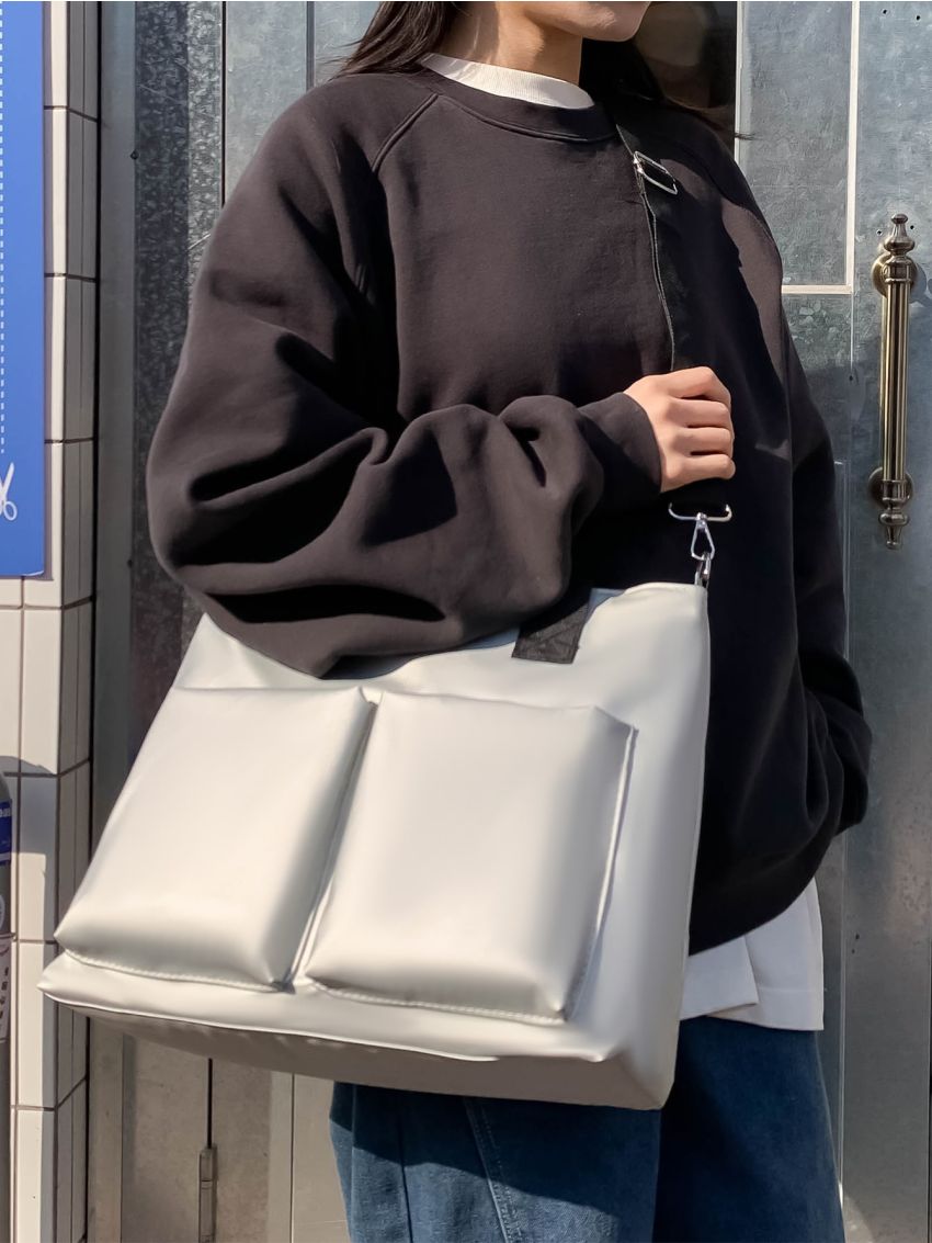 Minimalist Large Capacity Shoulder Tote Bag