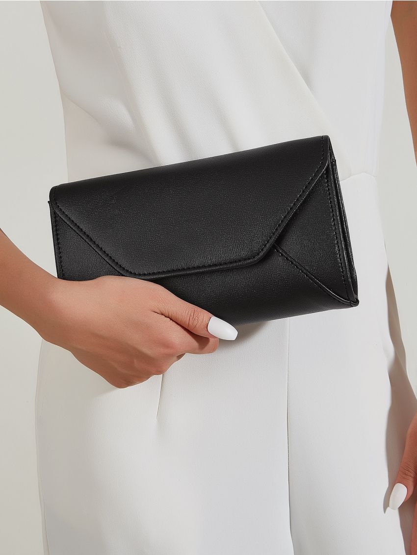 Minimalist Flap Chain Envelope Bag