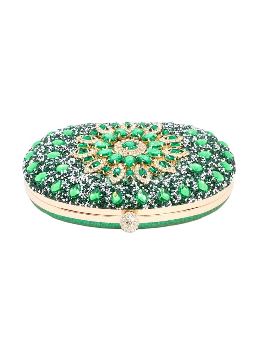 Mini Rhinestone Decor Box Bag