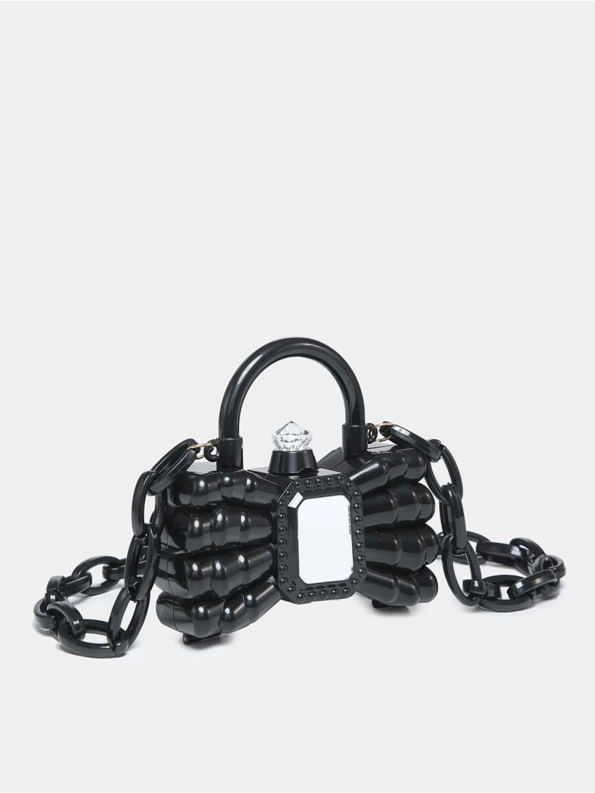 Bow Design Chain Novelty Bag