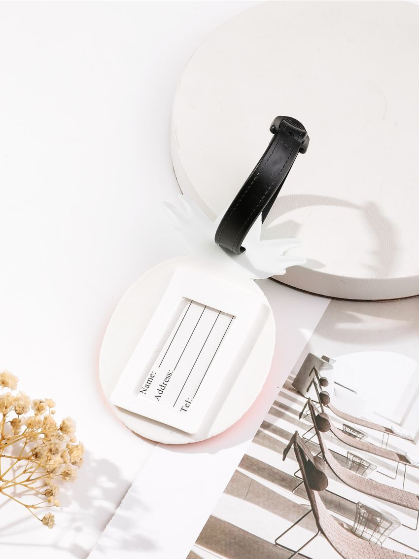 Pineapple Design Luggage Tag