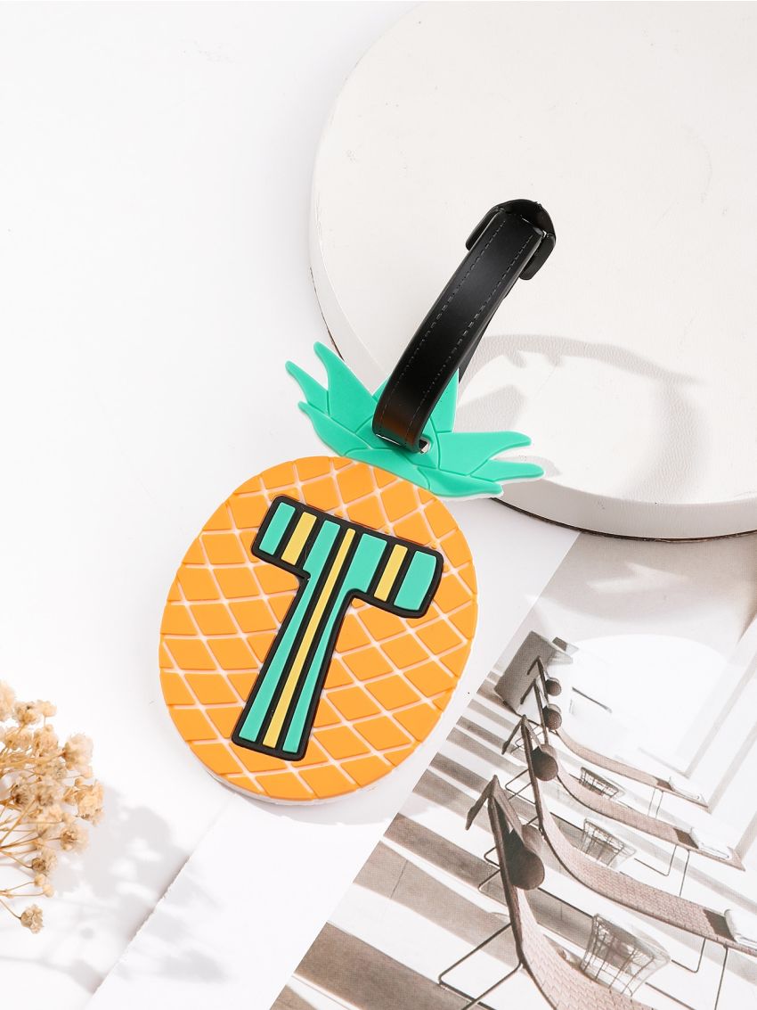 Pineapple Design Luggage Tag