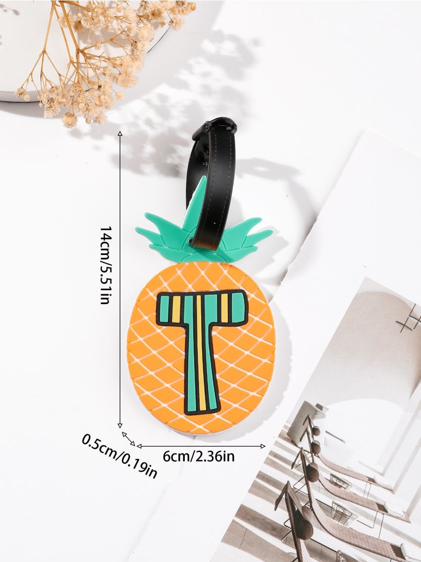 Pineapple Design Luggage Tag