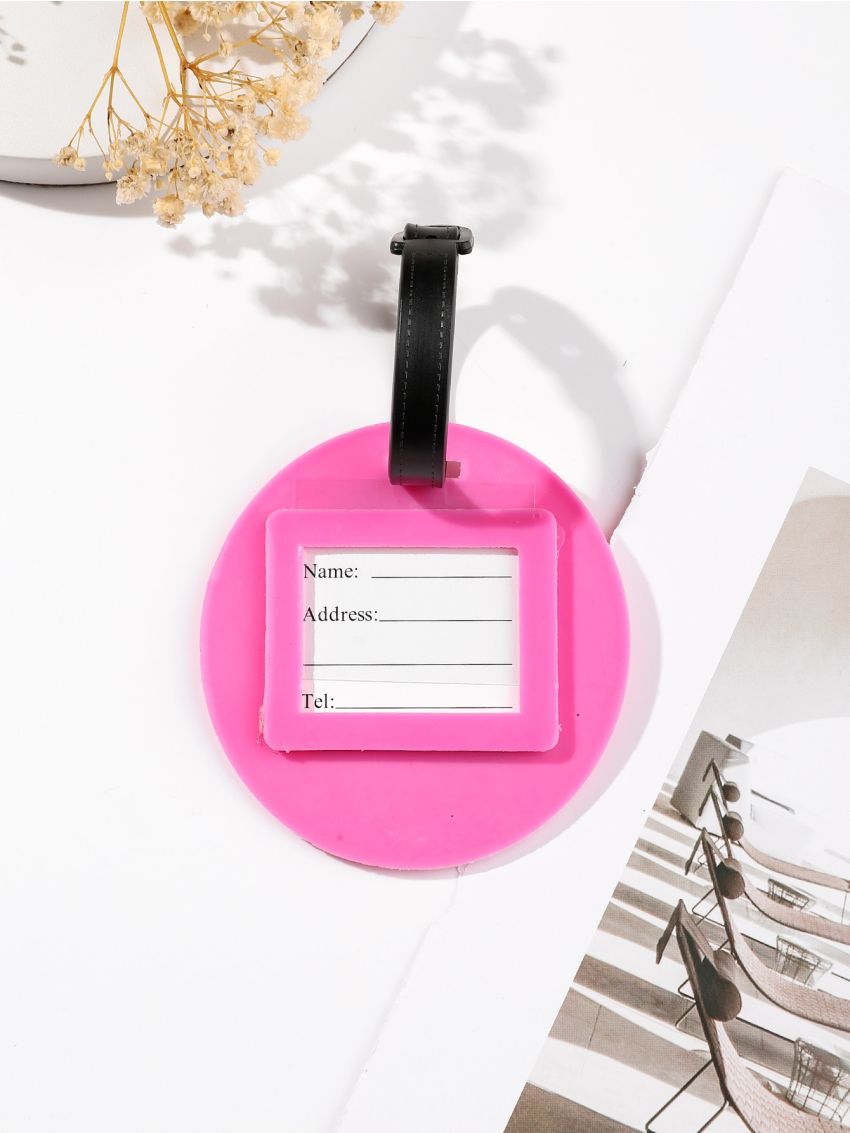 Letter Graphic Luggage Tag