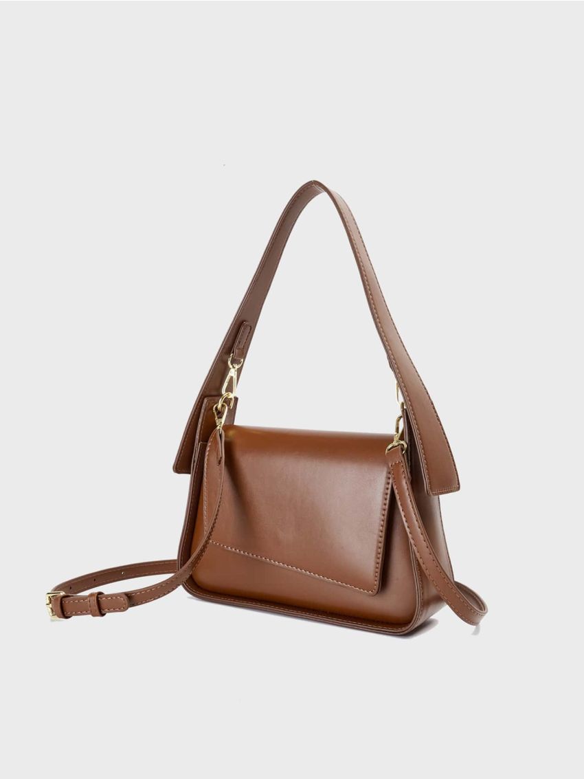 Minimalist Flap Square Bag