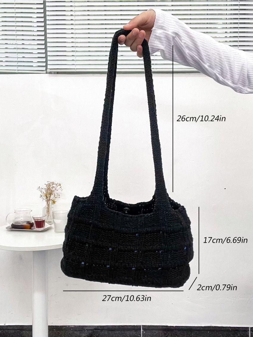 Minimalist Crochet Bag