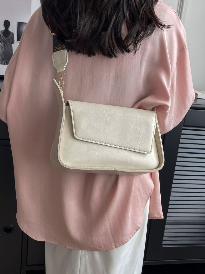 Minimalist Flap Square Bag