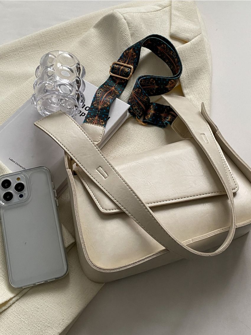 Minimalist Flap Square Bag