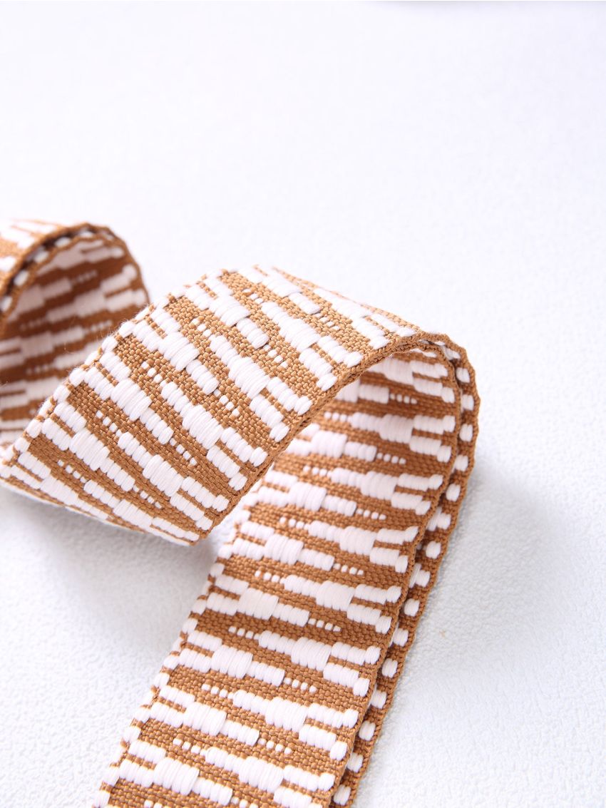 Geometric Pattern Bag Strap