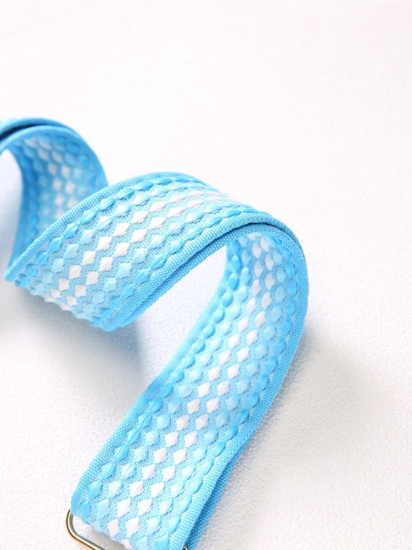 Geometric Pattern Bag Strap