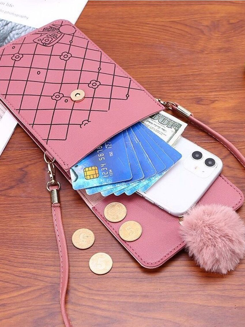 Cartoon Graphic Phone Wallet