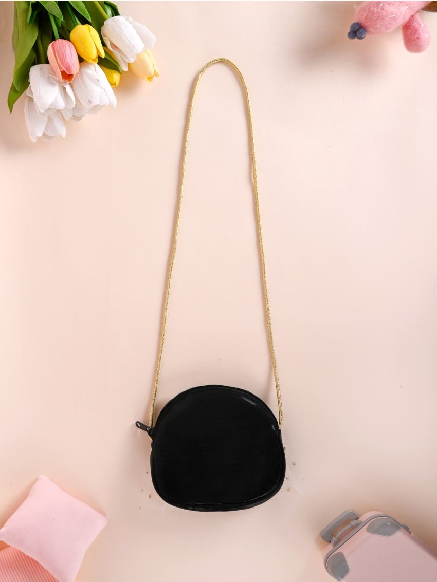 Mini Circle Bag Crown Decor