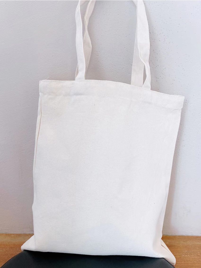 Letter Graphic Shopper Bag